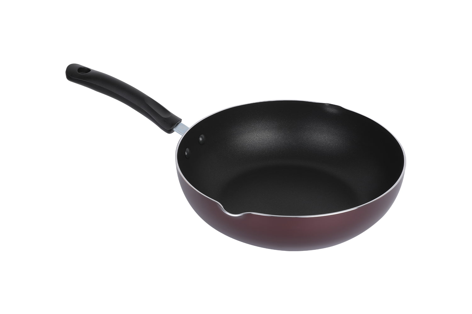 CLW2851 Wok ohne Glasdeckel 28 Wok, Flaming Wok, Antihaft-Wok